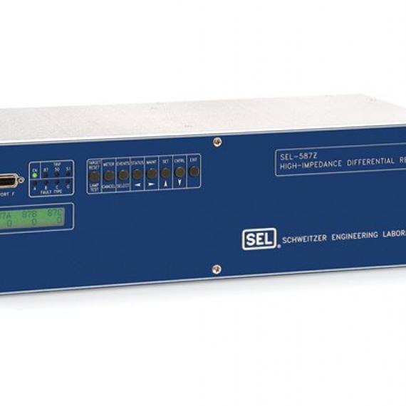 SEL 587Z High Impedance Differential Relay Power Equipment Supplies sel-587z-high-impedance-differential-relay-power-equipment-supplies